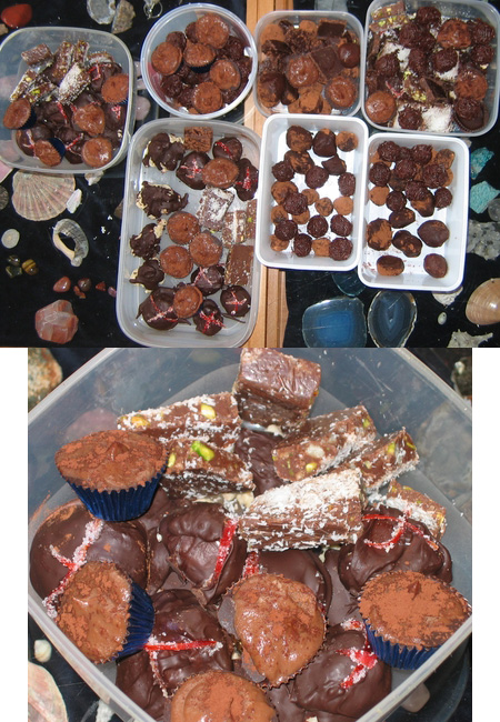 Truffels en bonbons