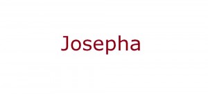 Josepha