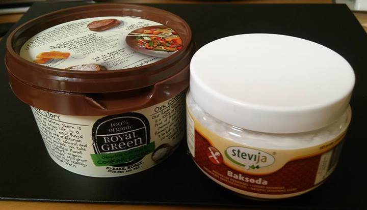 kokosvet en baksoda