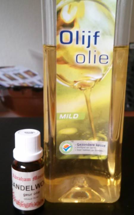 olijfolie en geurolie