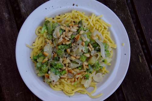 Spaghetti met broccoli