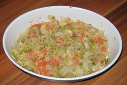 zalm en witlof in ovenschaal