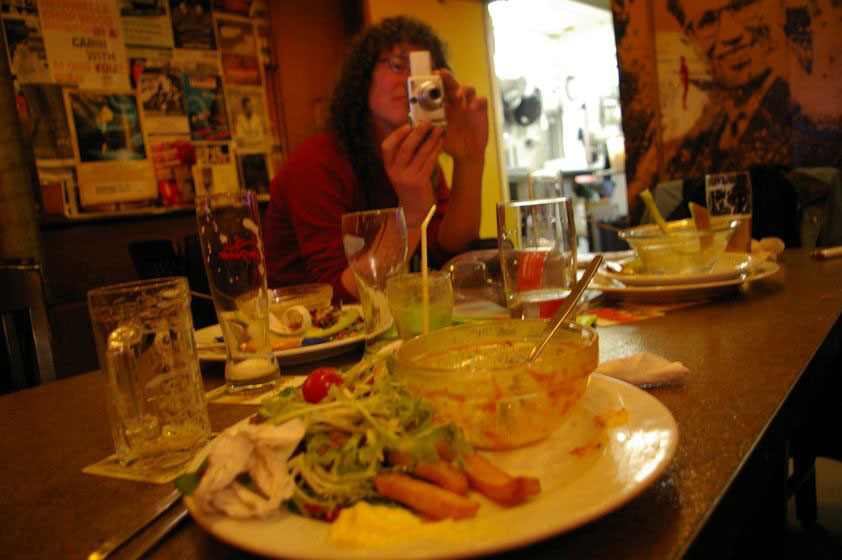 Mark maakt een foto